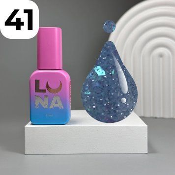 Рідкий гель Luna Light Acrygel №41 (синій), 13 мл 249-2412 фото