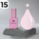 Жидкий гель DNKa Liquid Acrygel #0015 Panna Cotta (нежно-розовый), 12 мл LAD0015 фото