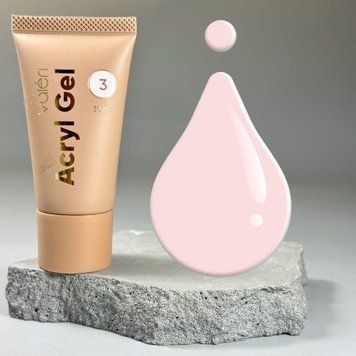 Акригель Valeri Acryl Gel №03 (светло-розовый), 30 мл NVAG30-03 фото