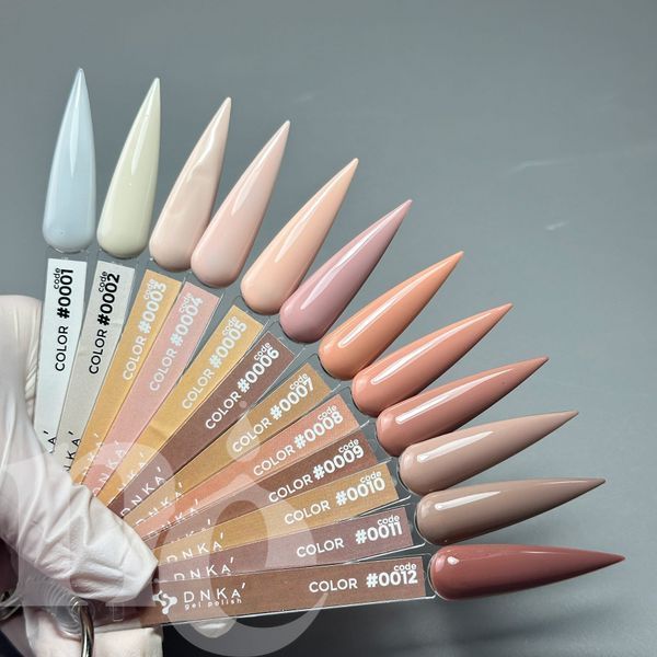 Гель-лак DNKa Gel Polish Color #0007 (молочно-коричневий), 7 мл FTGPDC0007-7 фото